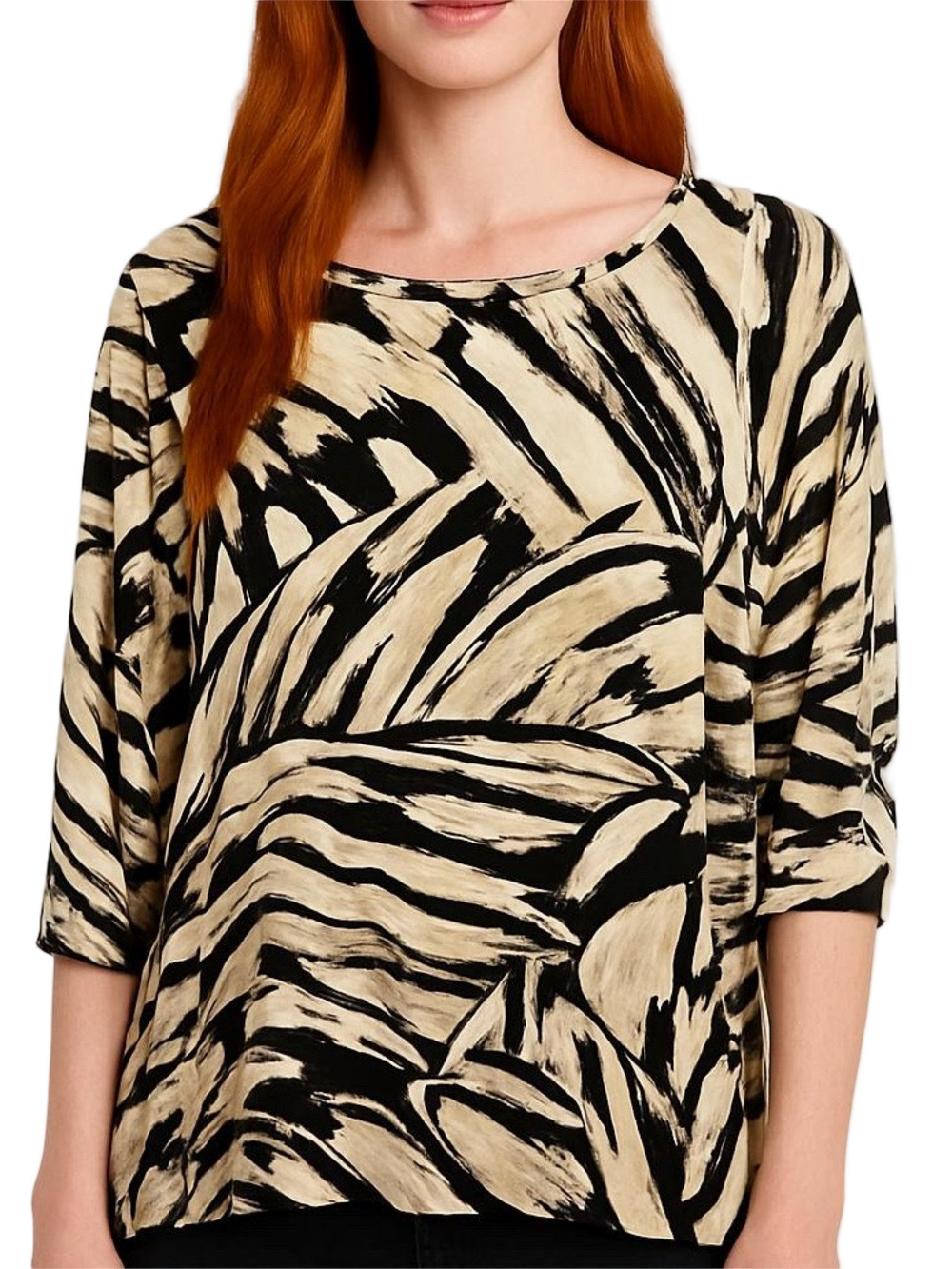 166. NWOT WOMENS BELLE BY KIM GRAVEL XL DETAIL TOP